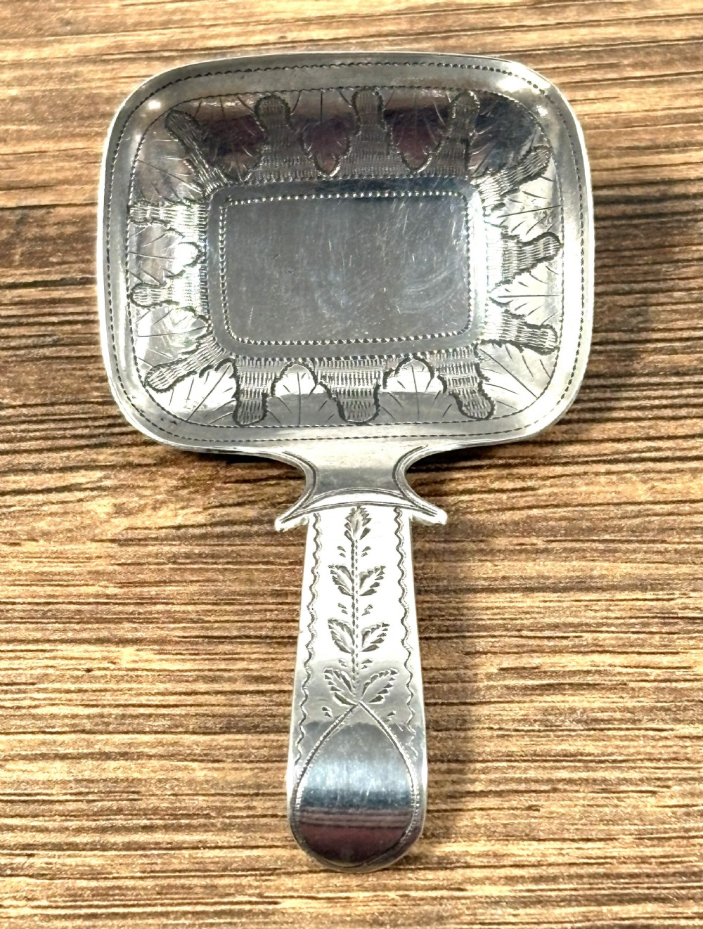 Georgian Silver Caddy Spoon