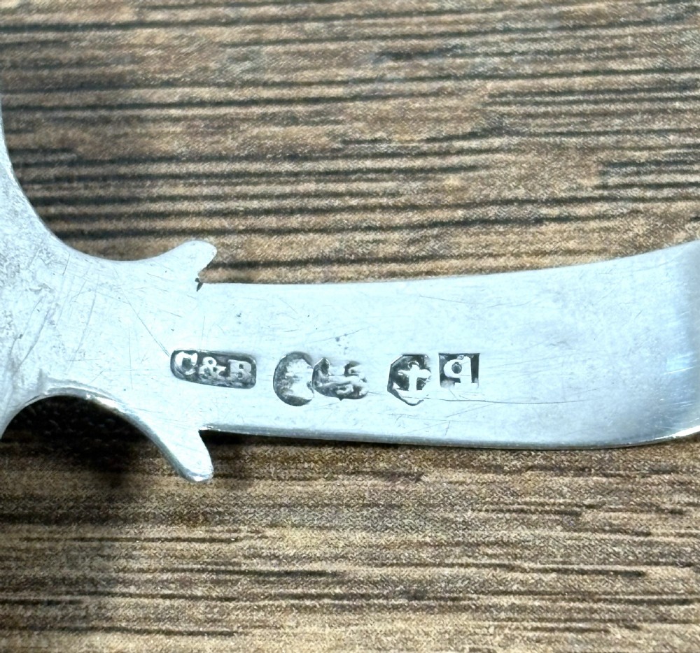 Georgian Silver Caddy Spoon View V
