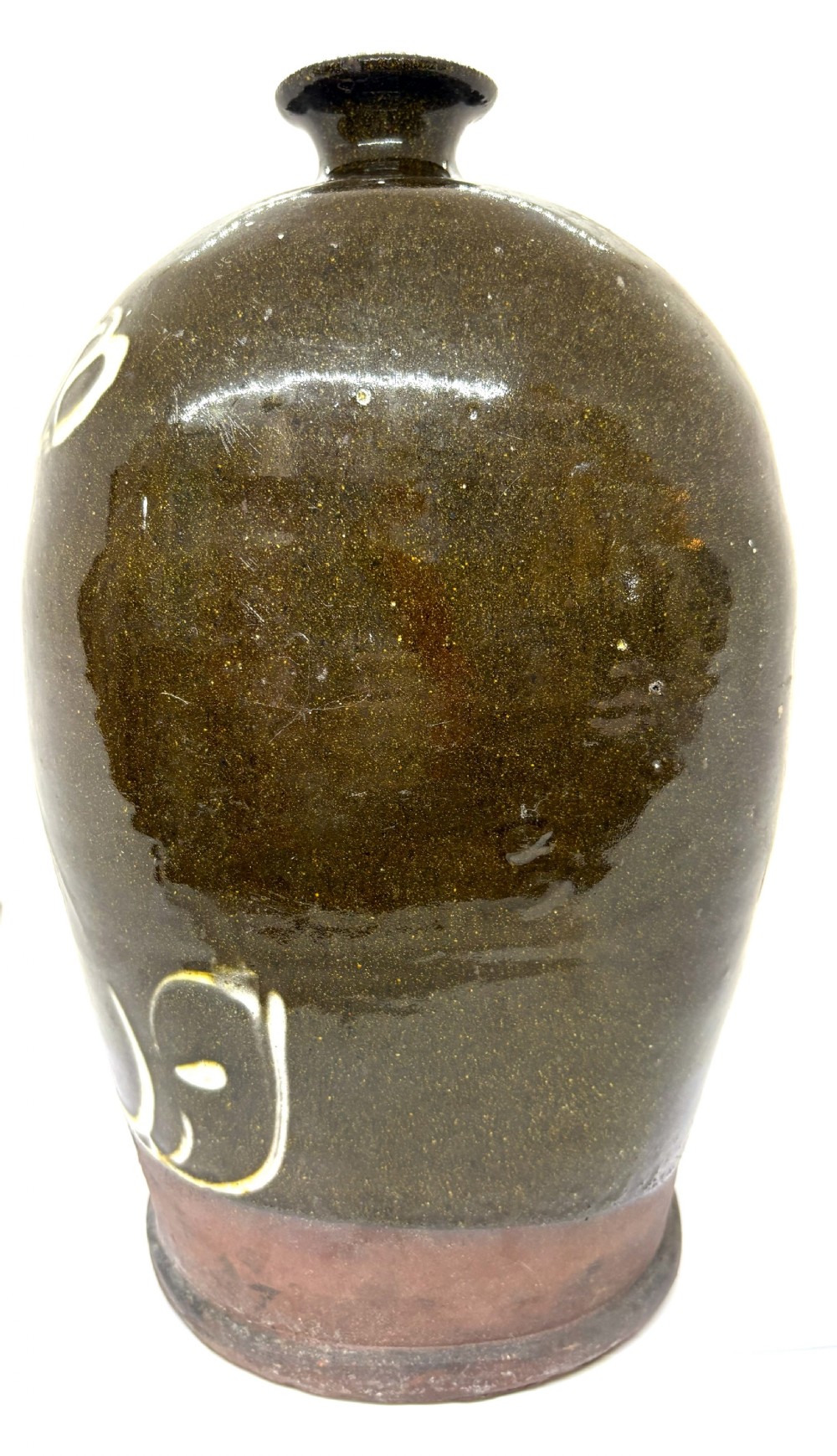 Victorian Scottish Slipware Salt Pig View V
