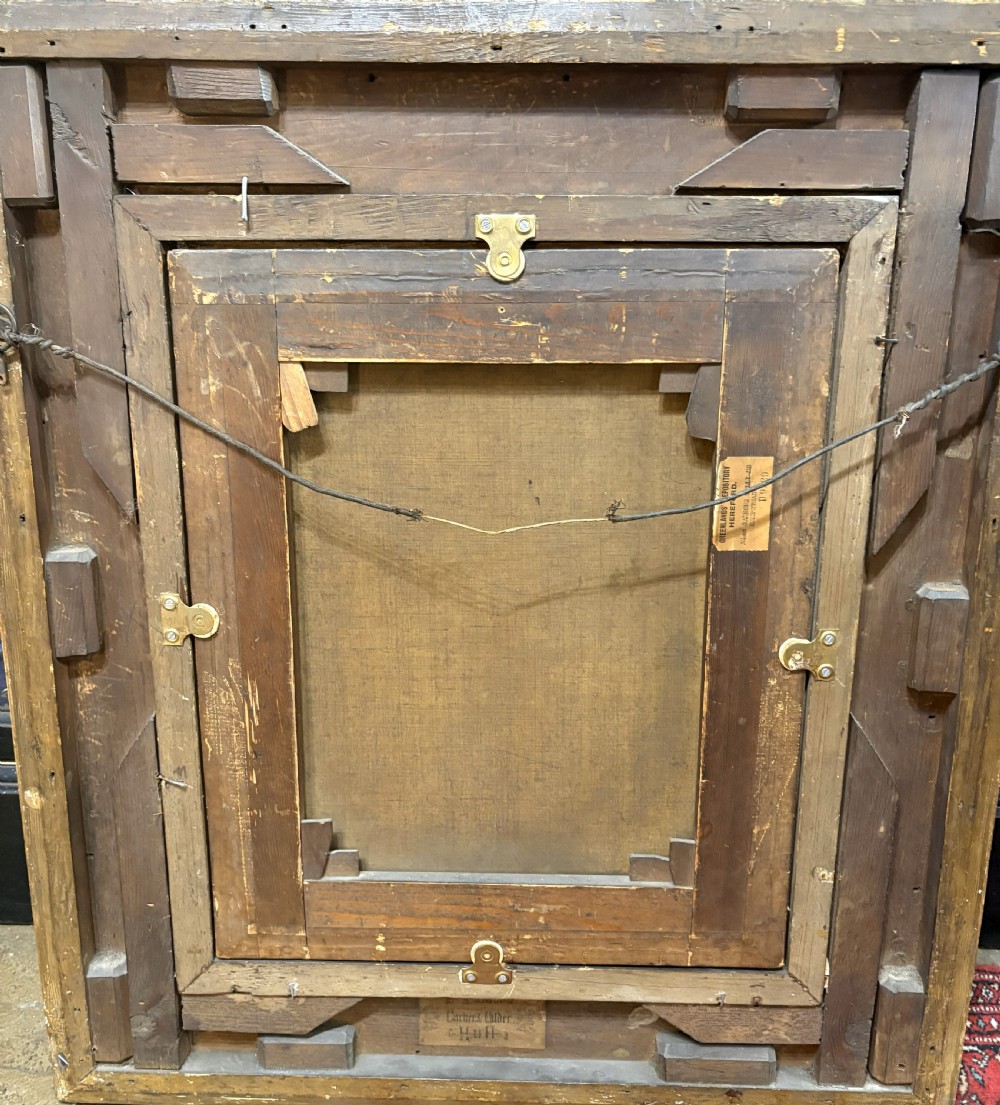 17th Century Framed Oil Painting Of Archibald Campbell (1598-1661) View IV