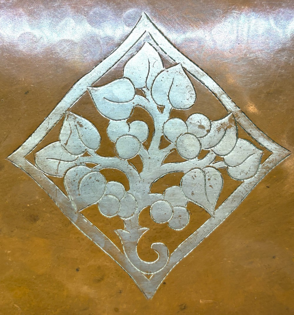 Hugh Wallis Arts & Crafts Copper Tray View II