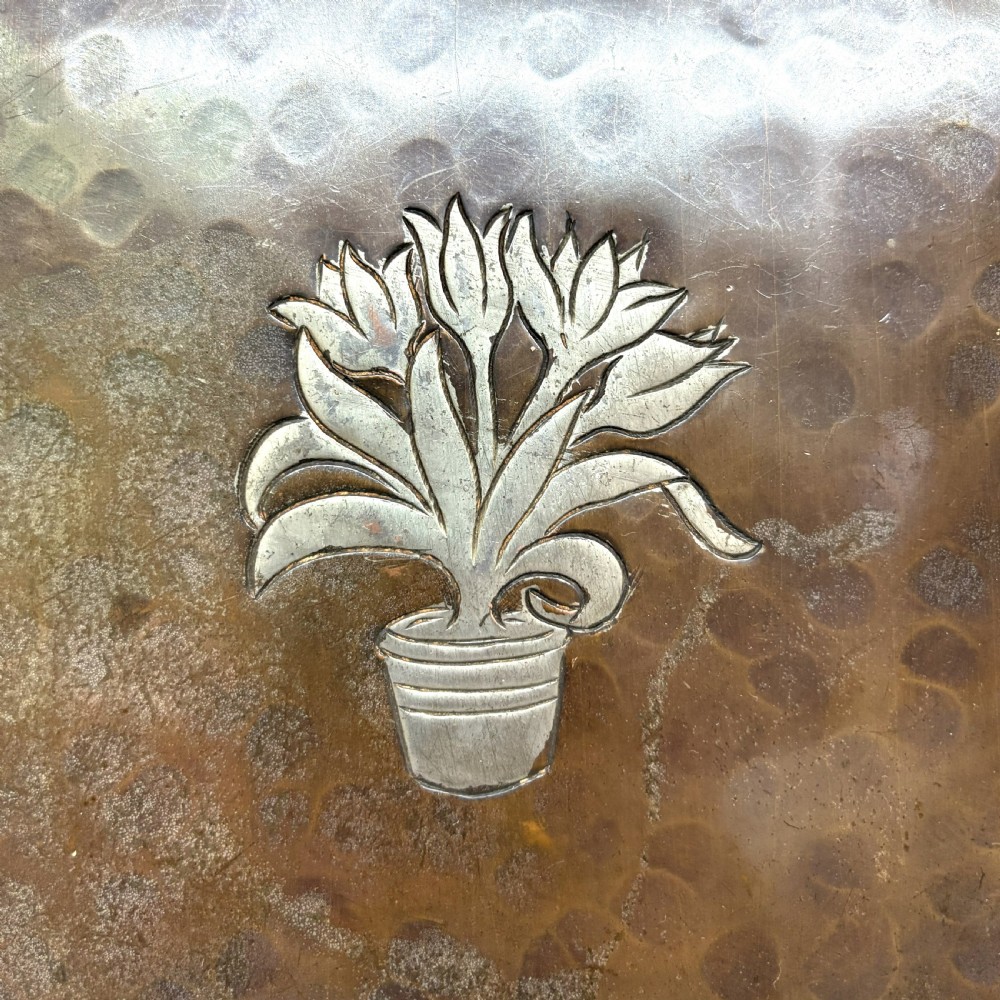 Hugh Wallis Arts & Crafts Copper Tray View II
