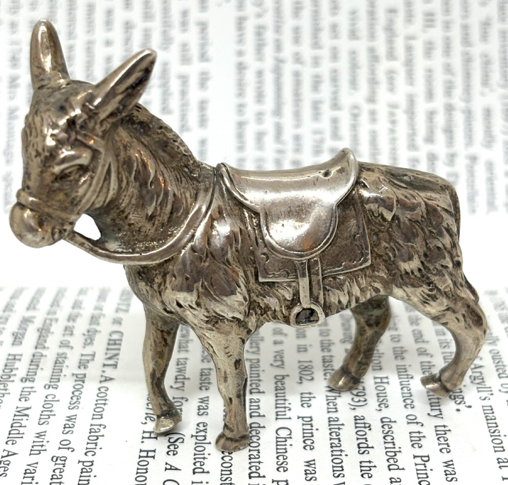 Chester Silver Edwardian Donkey
