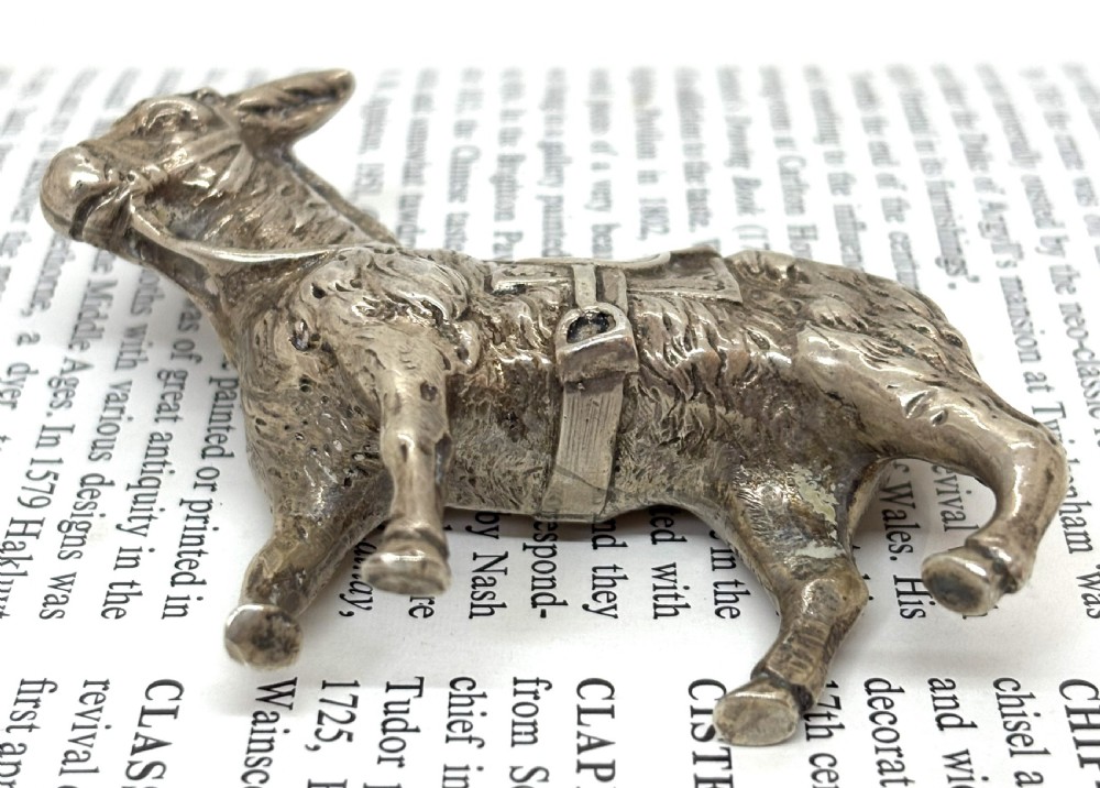 Chester Silver Edwardian Donkey View IV