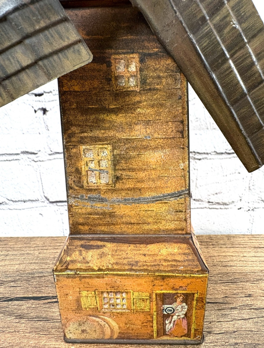 Rare Huntley & Palmers Windmill Biscuit Tin View II