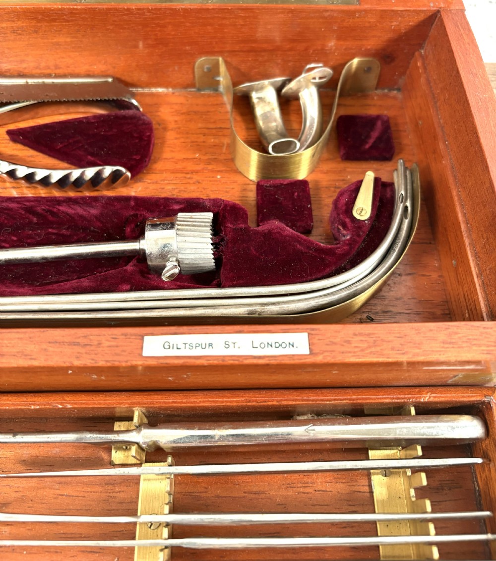 Rare Arnold & Sons WW1 Military Campaign Surgical Kit View V