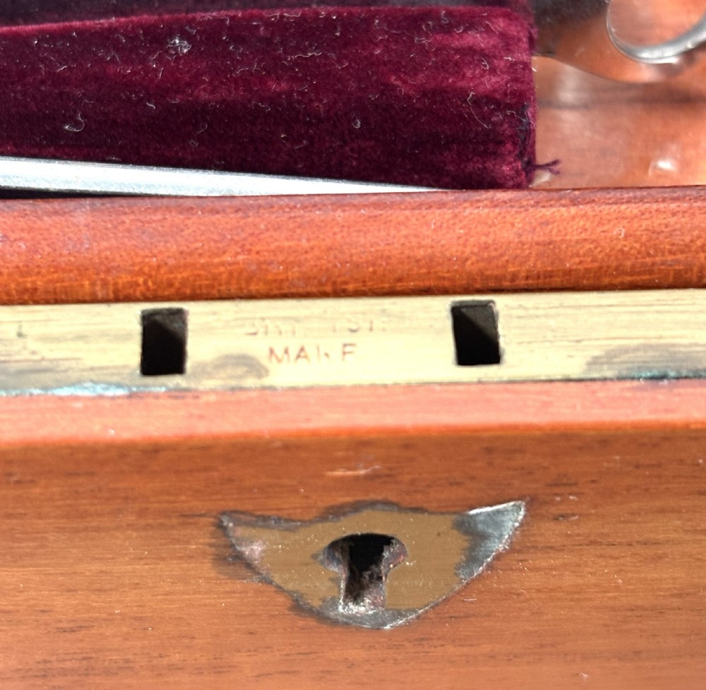 Rare Arnold & Sons WW1 Military Campaign Surgical Kit View VIII