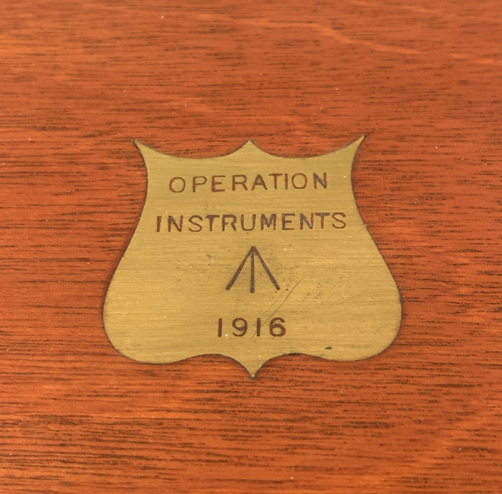 Rare Arnold & Sons WW1 Military Campaign Surgical Kit View IX