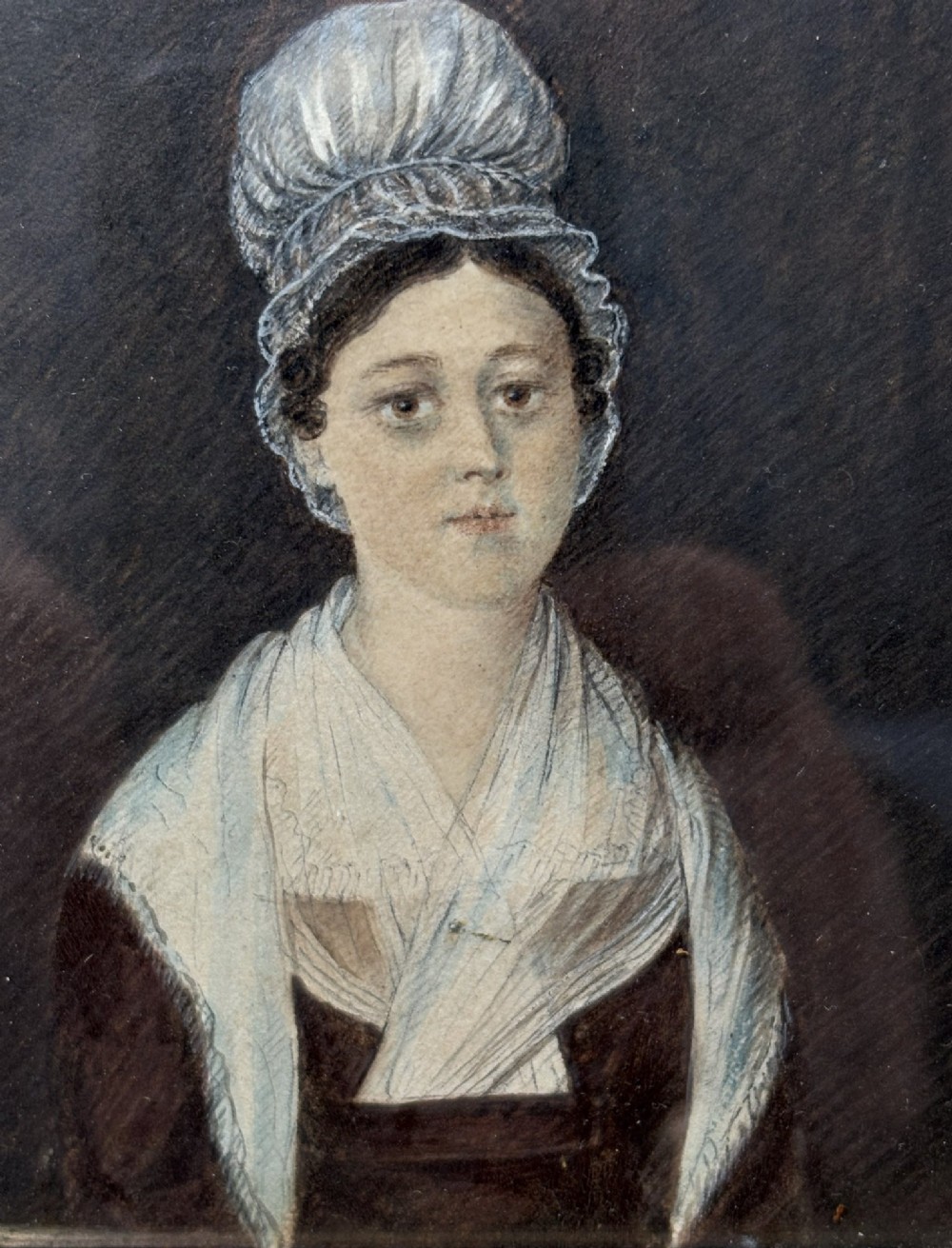 Fine Pair English School 19th Century Portraits With History View III