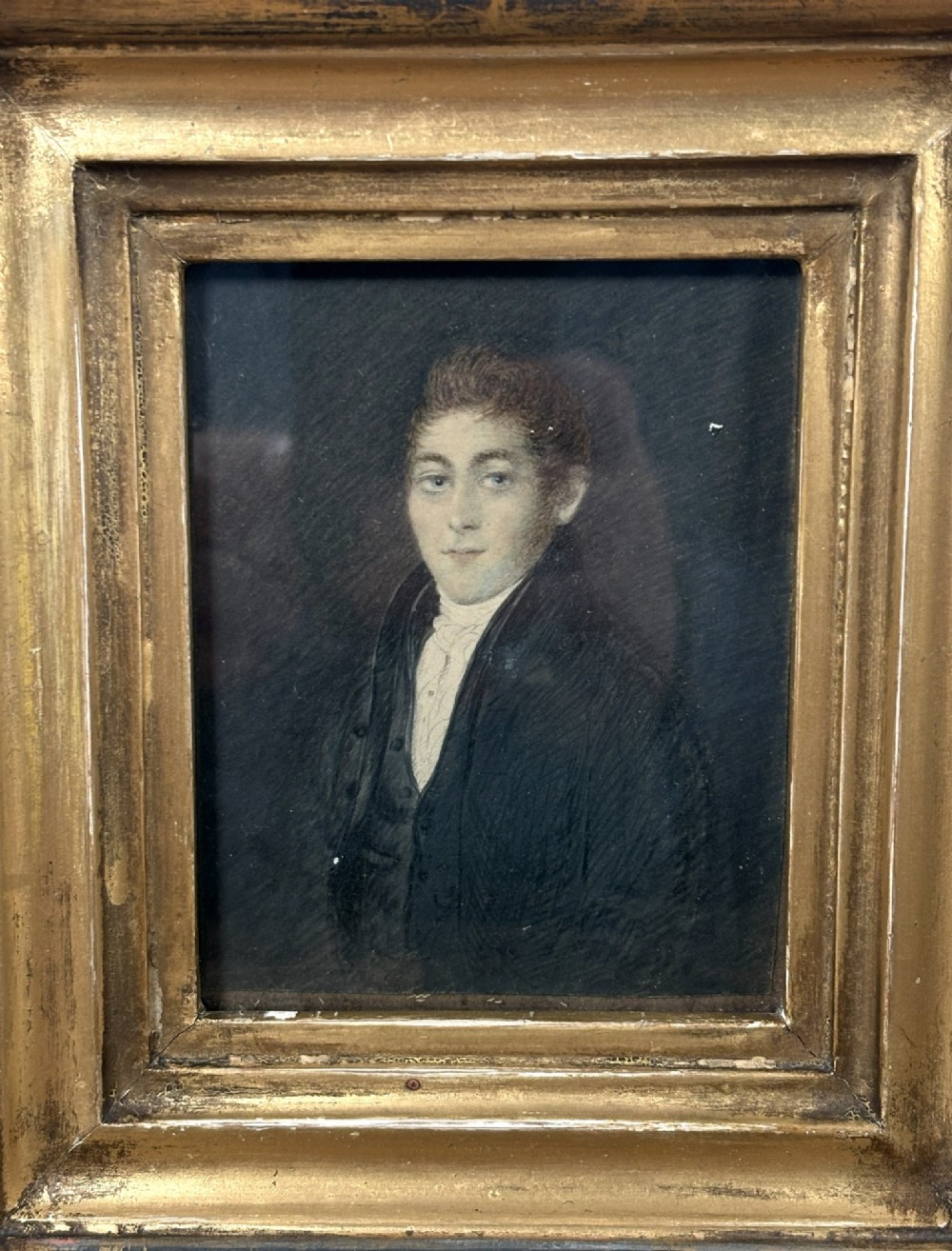 Fine Pair English School 19th Century Portraits With History View IV