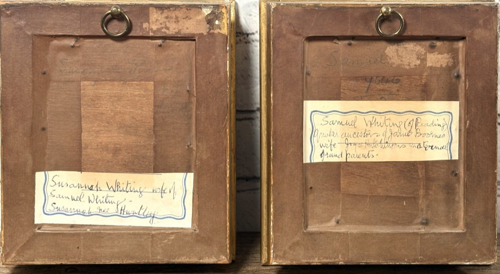 Fine Pair English School 19th Century Portraits With History View VI