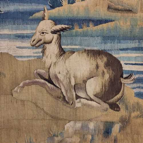A 17TH CENTURY FLEMISH TAPESTRY PANEL - ADDITIONAL PHOTO 1