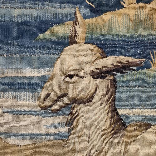 A 17TH CENTURY FLEMISH TAPESTRY PANEL - ADDITIONAL PHOTO 2