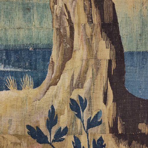 A 17TH CENTURY FLEMISH TAPESTRY PANEL - ADDITIONAL PHOTO 3
