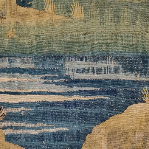 A 17TH CENTURY FLEMISH TAPESTRY PANEL - ADDITIONAL PHOTO 4