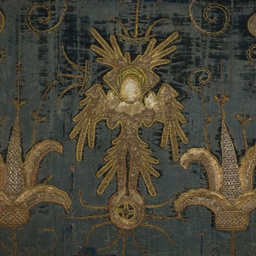 A PANEL OF OPUS ANGLICANUM - ADDITIONAL PHOTO 1