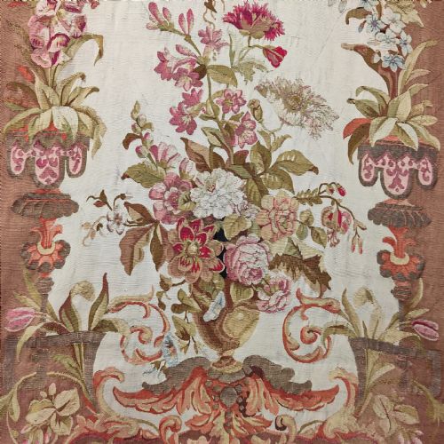 AN AUBUSSON ENTREFENTRE TAPESTRY - ADDITIONAL PHOTO 1