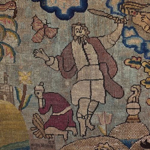 AN ENGLISH NEEDLEWORK PICTURE - ADDITIONAL PHOTO 1