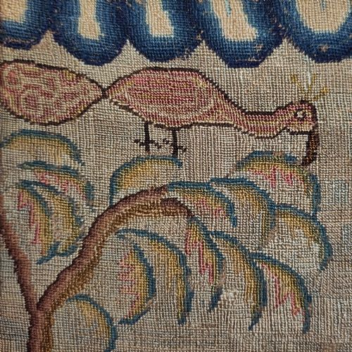 AN ENGLISH NEEDLEWORK PICTURE - ADDITIONAL PHOTO 2