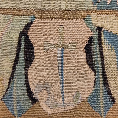 A 17TH CENTURY TAPESTRY CUSHION COVER - ADDITIONAL PHOTO 6