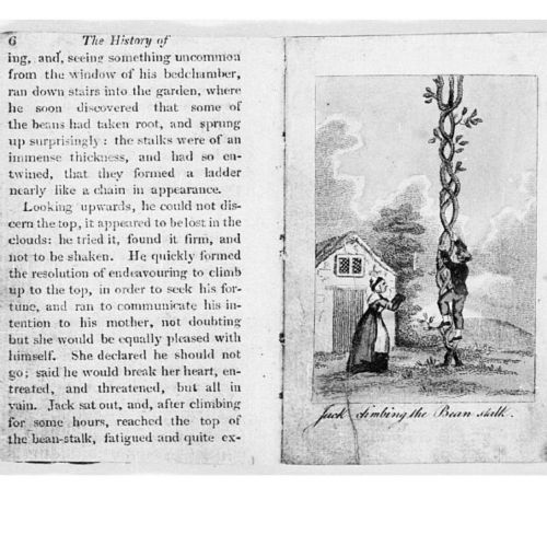 AN EARLY 19TH CENTURY ENGLISH EMBROIDERED PICTURE INCORPORATING SCENES FROM THE STORY OF JACK AND THE BEANSTALK - ADDITIONAL PHOTO 4