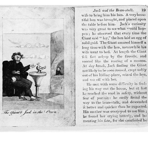 AN EARLY 19TH CENTURY ENGLISH EMBROIDERED PICTURE INCORPORATING SCENES FROM THE STORY OF JACK AND THE BEANSTALK - ADDITIONAL PHOTO 6