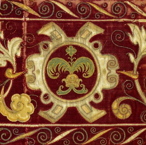 A SPANISH VELVET COPE - ADDITIONAL PHOTO 5