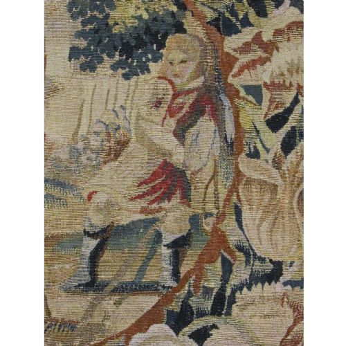 A 17TH CENTURY TAPESTRY CUSHION COVER - ADDITIONAL PHOTO 4