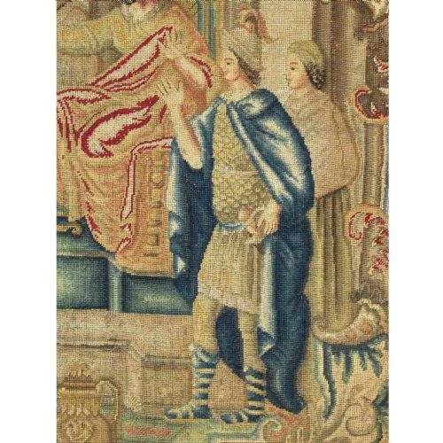 AN 18TH CENTURY FRENCH NEEDLEWORK PICTURE - ADDITIONAL PHOTO 3