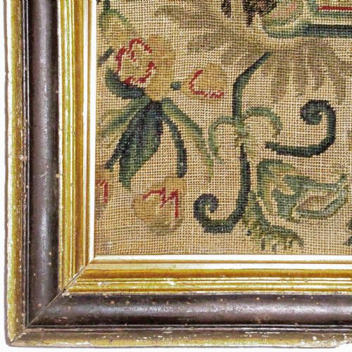 AN 18TH CENTURY FRENCH NEEDLEWORK PICTURE - ADDITIONAL PHOTO 7