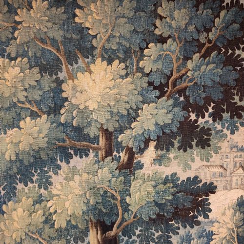 A LATE 17TH CENTURY AUBUSSON VERDURE TAPESTRY - ADDITIONAL PHOTO 6