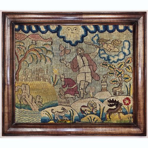 AN ENGLISH NEEDLEWORK PICTURE