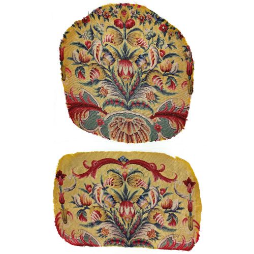 An 18th Century Needlework Chair Seat and Back