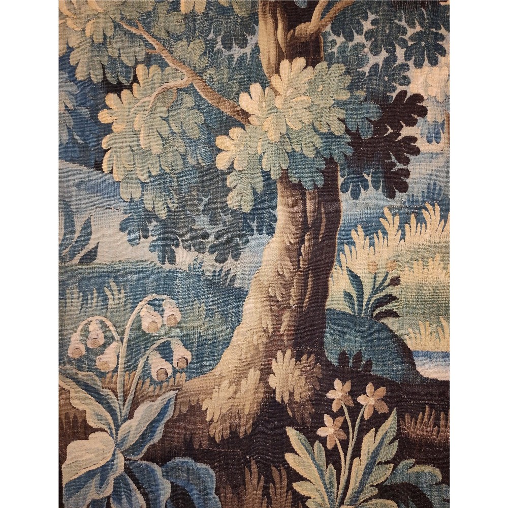 A late 17th century Aubusson verdure tapestry View III