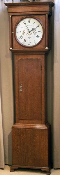 George III 30 Hour Oak Longcase Clock