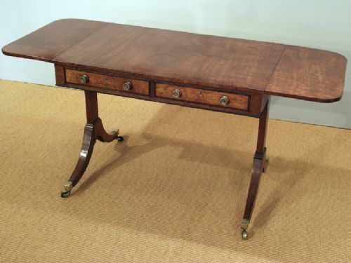 Regency Mahogany Sofa Table