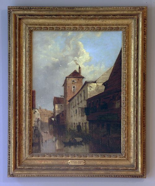 19th Century Oil Painting by Charles Simms