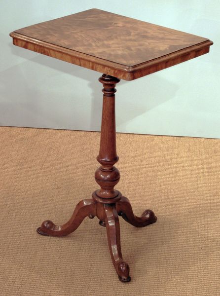 Nineteenth Century Birch Tripod Table