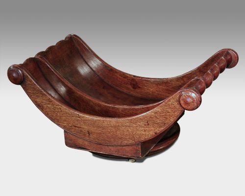 George III Mahogany Cheese Coaster