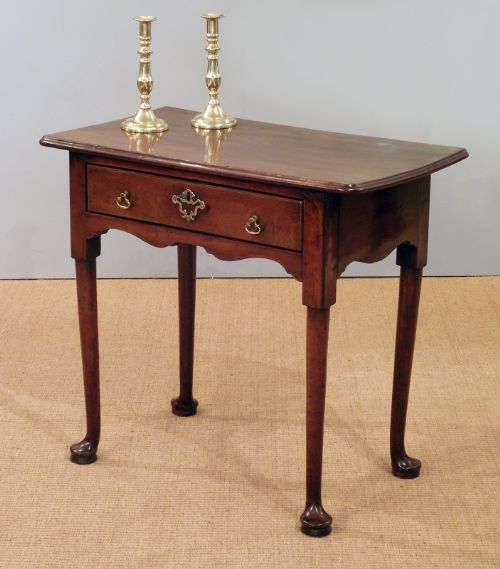 Georgian Fruitwood Low Boy / Side Table