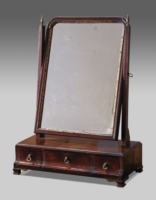 Georgian Mahogany Dressing Mirror