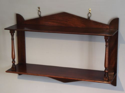 Victorian Mahogany Wall Shelves