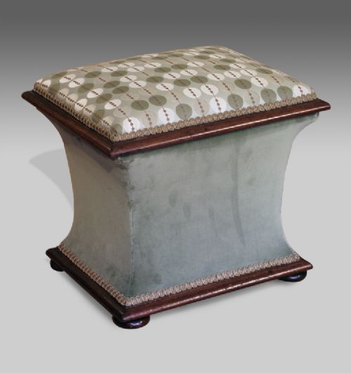 Victorian Mahogany Ottoman