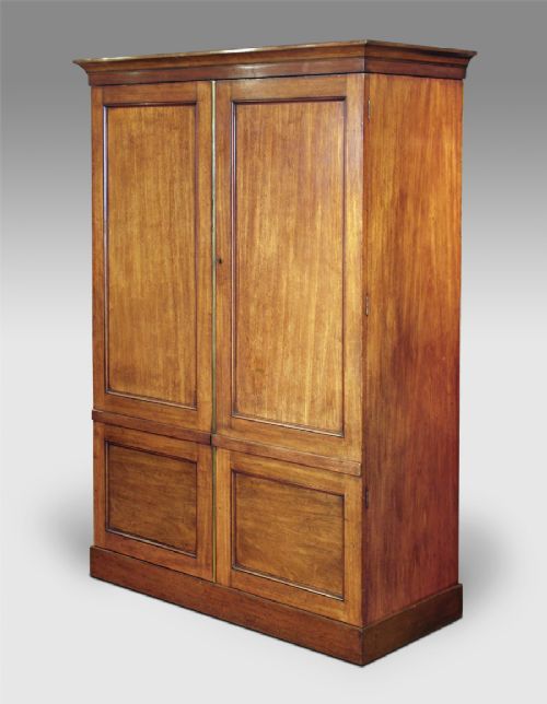 Nineteenth Century Mahogany Wardrobe