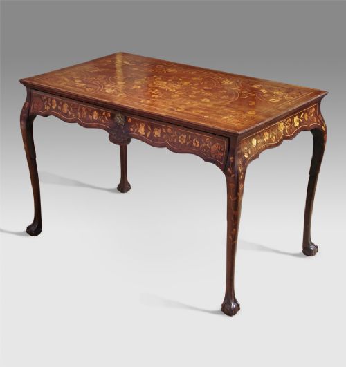 Early Nineteenth Century Dutch Marquetry Centre Table