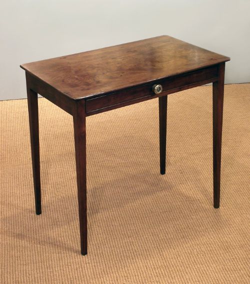 George III Mahogany Side Table