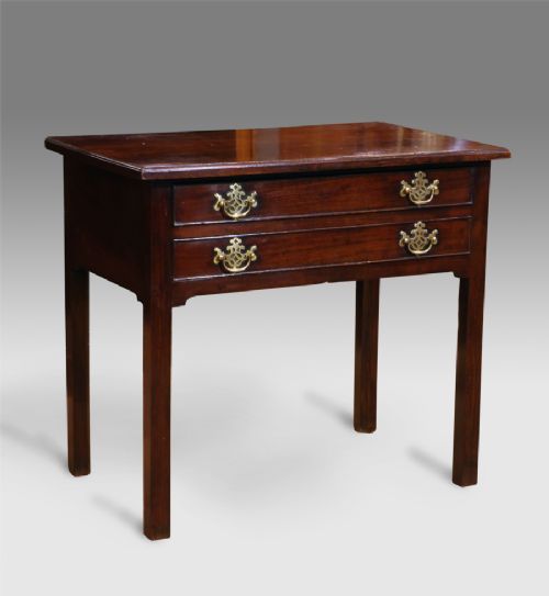George II Cuban Mahogany Low Boy