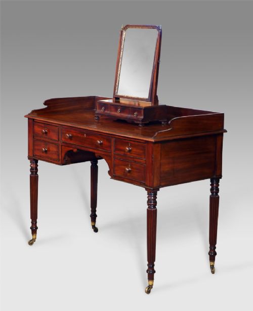 George IV Mahogany Dressing Table