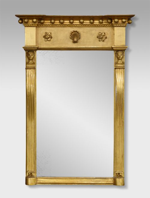 Antique Gilt Mirror