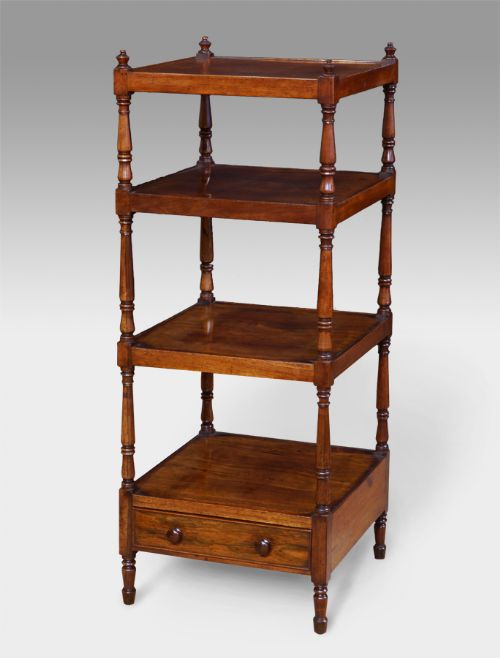 Nineteenth Century Rosewood What-not